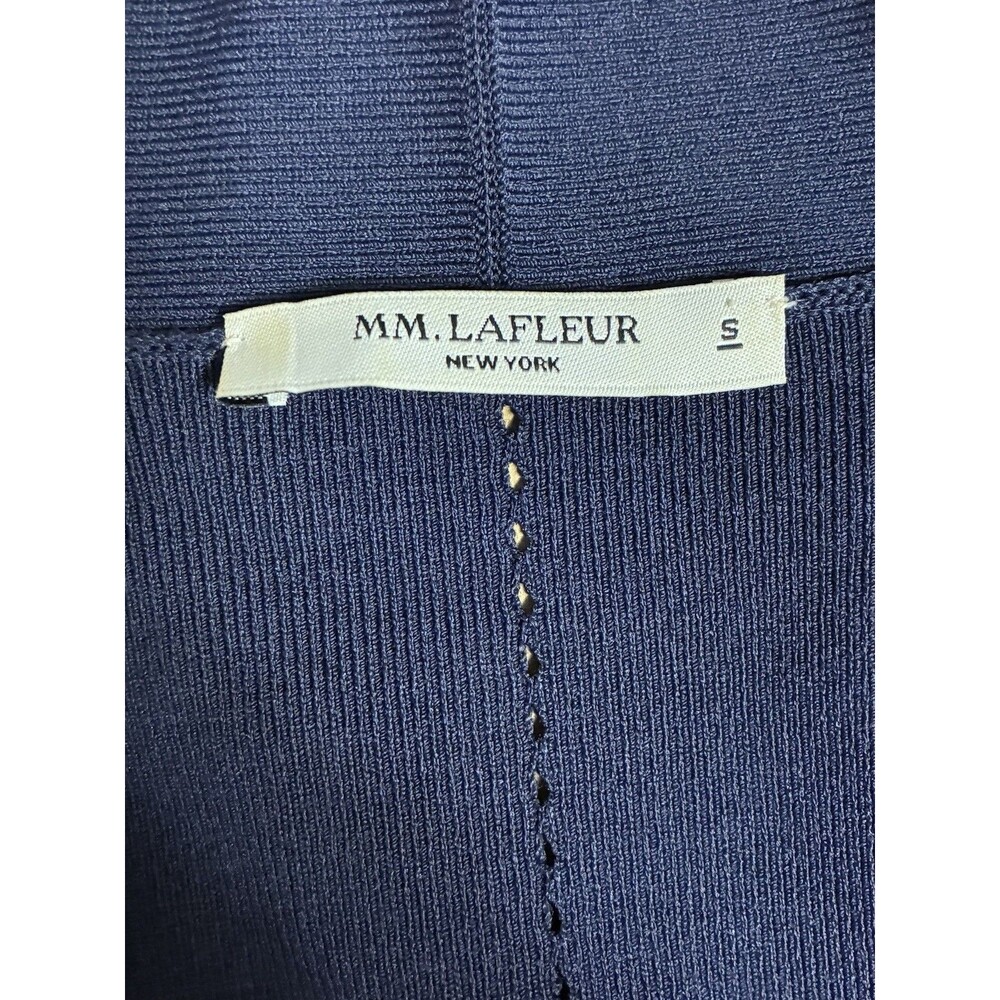 MM Lafleur Women’s Navy Cardigan Size Small - Picture 6 of 7